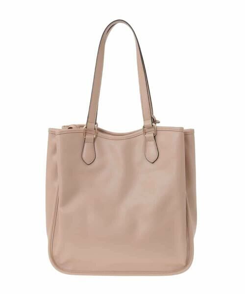 MK MICHEL KLEIN BAG / エムケーミッシェルクランバッグ トートバッグ | [A4収納可]合成皮革スクエアトートバッグ | 詳細3