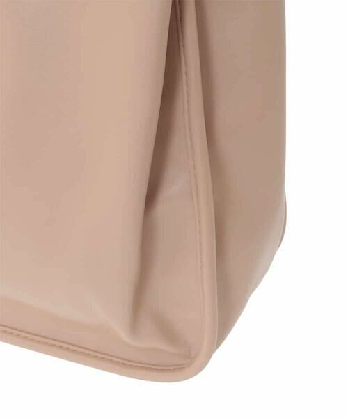 MK MICHEL KLEIN BAG / エムケーミッシェルクランバッグ トートバッグ | [A4収納可]合成皮革スクエアトートバッグ | 詳細7