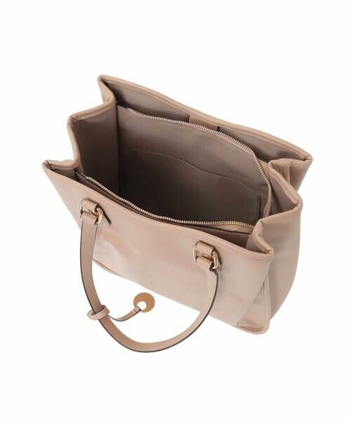 MK MICHEL KLEIN BAG / エムケーミッシェルクランバッグ トートバッグ | [A4収納可]合成皮革スクエアトートバッグ | 詳細9