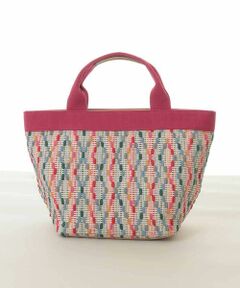 MK MICHEL KLEIN BAG / エムケーミッシェルクランバッグ トートバッグ | マルチカラー刺繍デザイントートバッグ