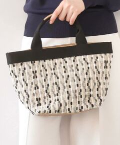 MK MICHEL KLEIN BAG / エムケーミッシェルクランバッグ トートバッグ | マルチカラー刺繍デザイントートバッグ