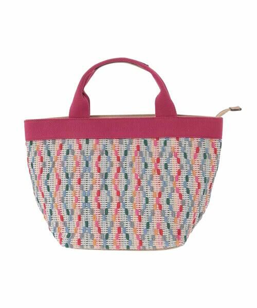 MK MICHEL KLEIN BAG / エムケーミッシェルクランバッグ トートバッグ | マルチカラー刺繍デザイントートバッグ | 詳細1