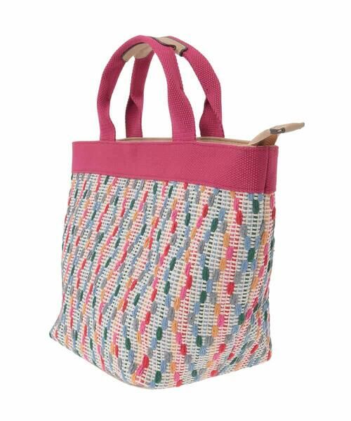 MK MICHEL KLEIN BAG / エムケーミッシェルクランバッグ トートバッグ | マルチカラー刺繍デザイントートバッグ | 詳細2