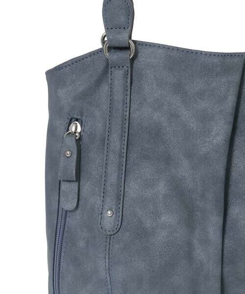 MK MICHEL KLEIN BAG / エムケーミッシェルクランバッグ トートバッグ | [2WAY]合成皮革タックデザイントートバッグ | 詳細11