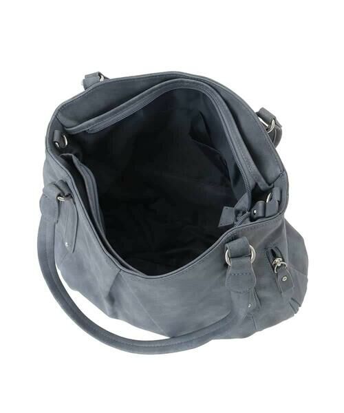 MK MICHEL KLEIN BAG / エムケーミッシェルクランバッグ トートバッグ | [2WAY]合成皮革タックデザイントートバッグ | 詳細12