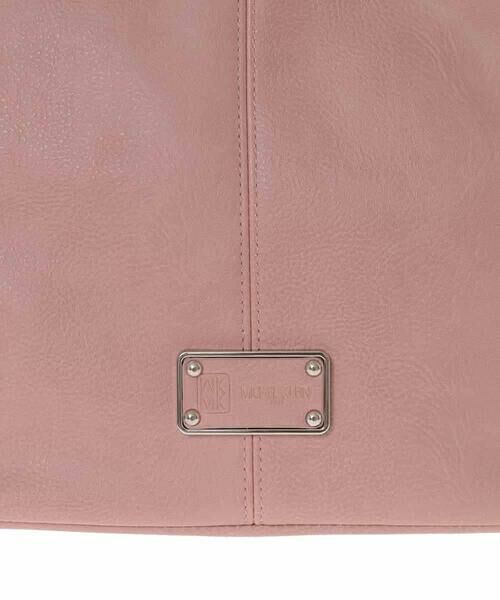 MK MICHEL KLEIN BAG / エムケーミッシェルクランバッグ ショルダーバッグ | [2WAY]メタルタグアクセントショルダーバッグ | 詳細12