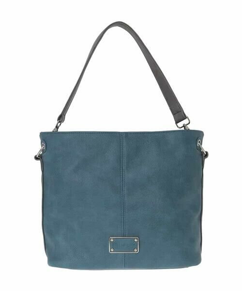 MK MICHEL KLEIN BAG / エムケーミッシェルクランバッグ ショルダーバッグ | [2WAY]メタルタグアクセントショルダーバッグ | 詳細2