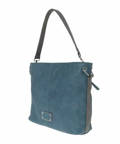 MK MICHEL KLEIN BAG / エムケーミッシェルクランバッグ ショルダーバッグ | [2WAY]メタルタグアクセントショルダーバッグ | 詳細3