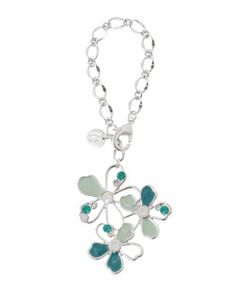 MK MICHEL KLEIN BAG / エムケーミッシェルクランバッグ チャーム | 透かしフラワーモチーフチャーム