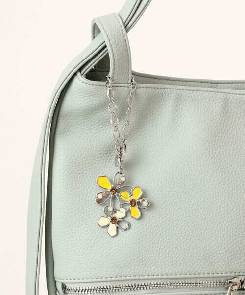 MK MICHEL KLEIN BAG / エムケーミッシェルクランバッグ チャーム | 透かしフラワーモチーフチャーム | 詳細4