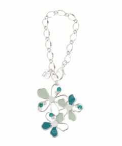 MK MICHEL KLEIN BAG / エムケーミッシェルクランバッグ チャーム | 透かしフラワーモチーフチャーム