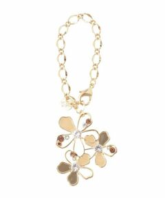 MK MICHEL KLEIN BAG / エムケーミッシェルクランバッグ チャーム | 透かしフラワーモチーフチャーム