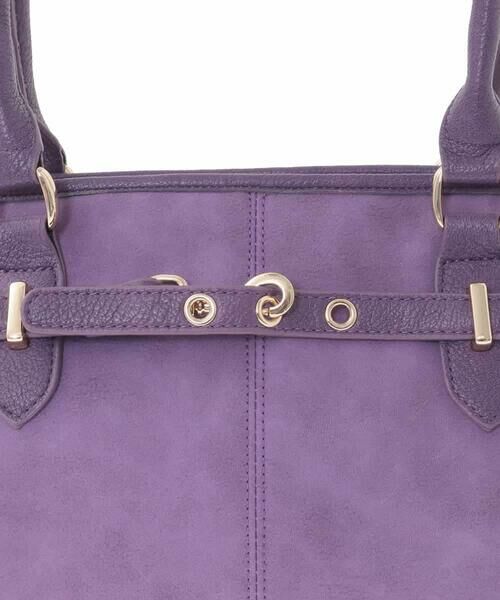 MK MICHEL KLEIN BAG / エムケーミッシェルクランバッグ トートバッグ | [2WAY]ワイドスクエアベルトトートバッグ | 詳細14