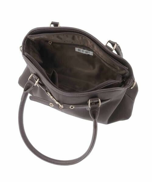 MK MICHEL KLEIN BAG / エムケーミッシェルクランバッグ トートバッグ | [2WAY]ワイドスクエアベルトトートバッグ | 詳細4