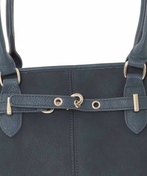 MK MICHEL KLEIN BAG / エムケーミッシェルクランバッグ トートバッグ | [2WAY]ワイドスクエアベルトトートバッグ | 詳細6