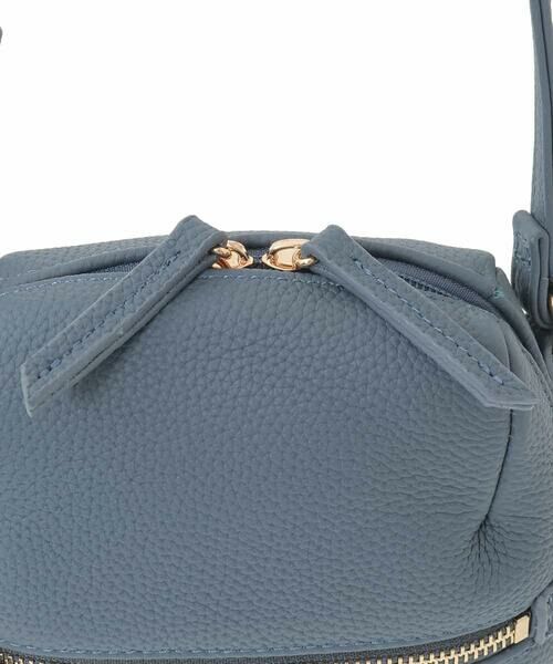 MK MICHEL KLEIN BAG / エムケーミッシェルクランバッグ ショルダーバッグ | 牛革ラウンドジップショルダーバッグ | 詳細10