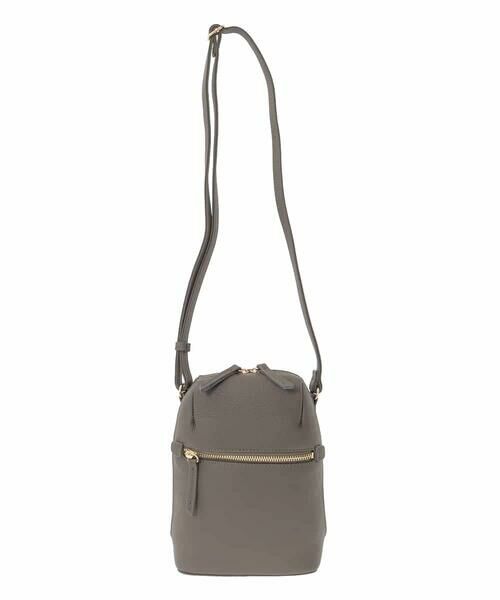 MK MICHEL KLEIN BAG / エムケーミッシェルクランバッグ ショルダーバッグ | 牛革ラウンドジップショルダーバッグ | 詳細2