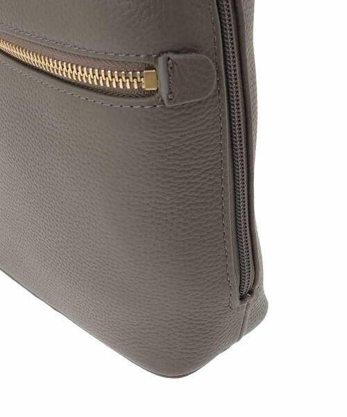 MK MICHEL KLEIN BAG / エムケーミッシェルクランバッグ ショルダーバッグ | 牛革ラウンドジップショルダーバッグ | 詳細7