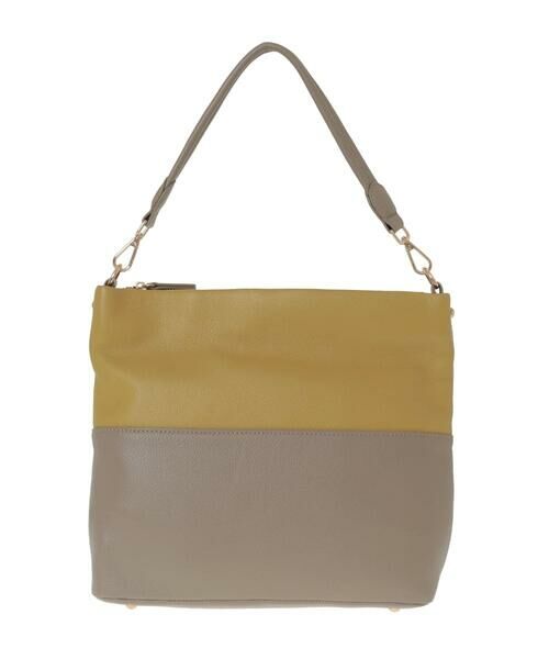 MK MICHEL KLEIN BAG / エムケーミッシェルクランバッグ ショルダーバッグ | [2WAY]バイカラースクエアレザーバッグ | 詳細11