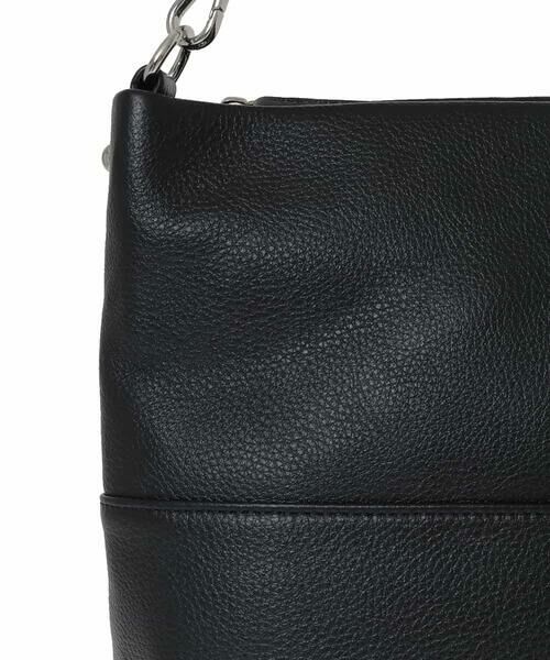 MK MICHEL KLEIN BAG / エムケーミッシェルクランバッグ ショルダーバッグ | [2WAY]バイカラースクエアレザーバッグ | 詳細16