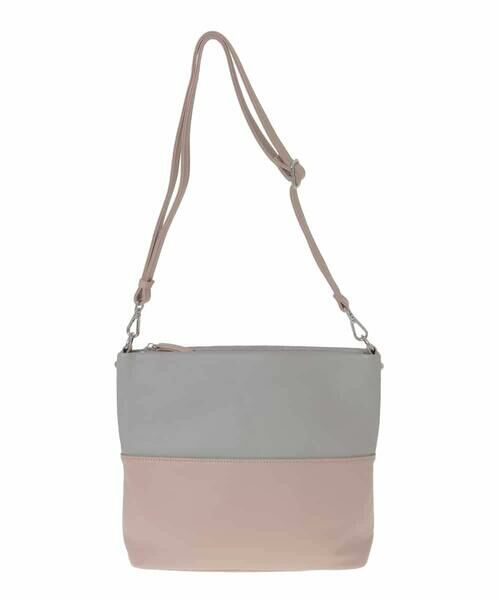 MK MICHEL KLEIN BAG / エムケーミッシェルクランバッグ ショルダーバッグ | [2WAY]バイカラースクエアレザーバッグ | 詳細4