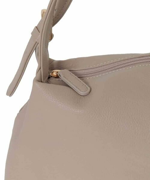 MK MICHEL KLEIN BAG / エムケーミッシェルクランバッグ トートバッグ | 台形カウレザートートバッグ | 詳細10