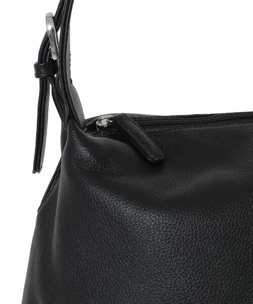 MK MICHEL KLEIN BAG / エムケーミッシェルクランバッグ トートバッグ | 台形カウレザートートバッグ | 詳細13