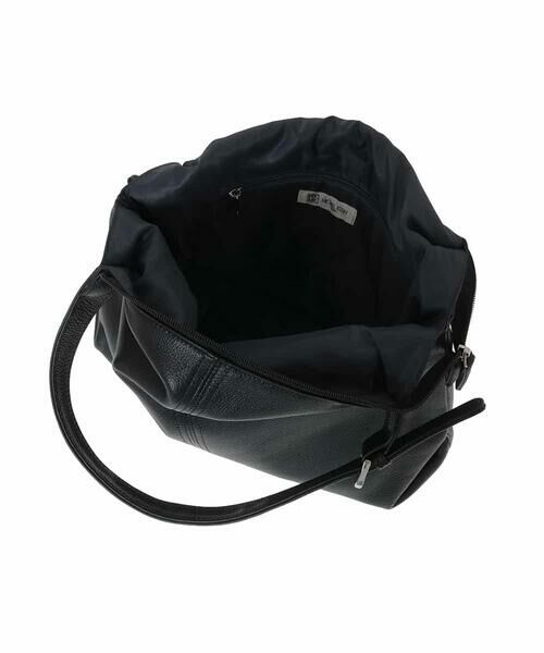 MK MICHEL KLEIN BAG / エムケーミッシェルクランバッグ トートバッグ | 台形カウレザートートバッグ | 詳細14