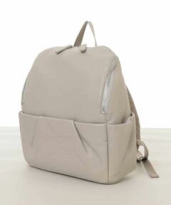 MK MICHEL KLEIN BAG / エムケーミッシェルクランバッグ リュック・バックパック | タックデザインカウレザーリュック