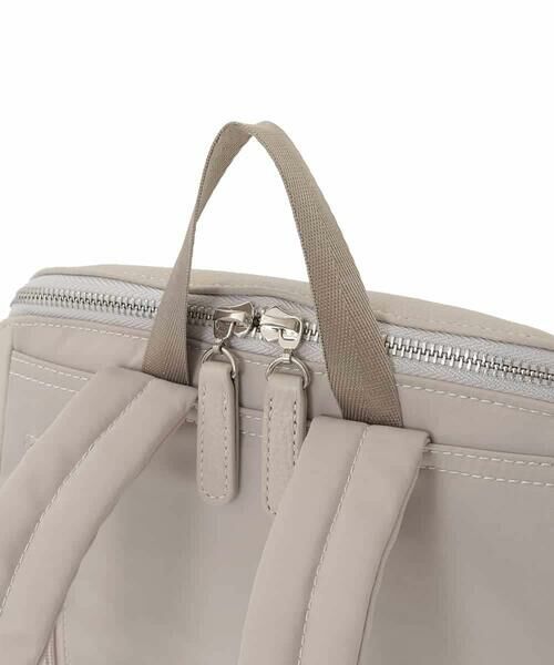 MK MICHEL KLEIN BAG / エムケーミッシェルクランバッグ リュック・バックパック | タックデザインカウレザーリュック | 詳細4