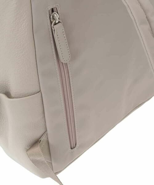 MK MICHEL KLEIN BAG / エムケーミッシェルクランバッグ リュック・バックパック | タックデザインカウレザーリュック | 詳細6