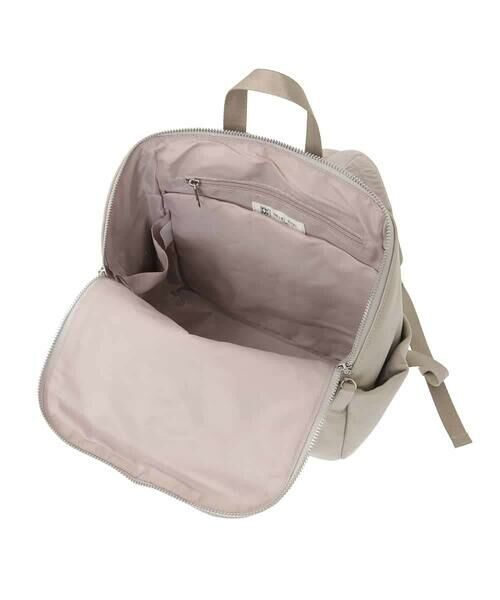 MK MICHEL KLEIN BAG / エムケーミッシェルクランバッグ リュック・バックパック | タックデザインカウレザーリュック | 詳細8