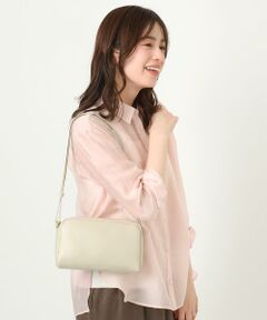 MK MICHEL KLEIN BAG / エムケーミッシェルクランバッグ ショルダーバッグ | カウレザーコンパクトショルダーバッグ