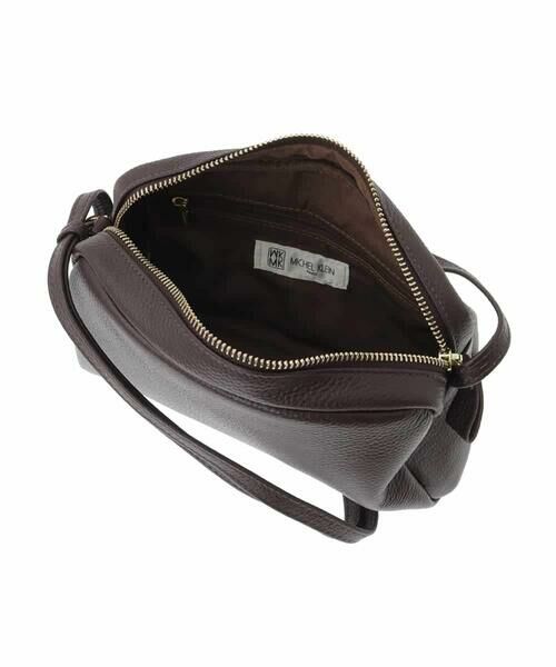 MK MICHEL KLEIN BAG / エムケーミッシェルクランバッグ ショルダーバッグ | カウレザーコンパクトショルダーバッグ | 詳細13