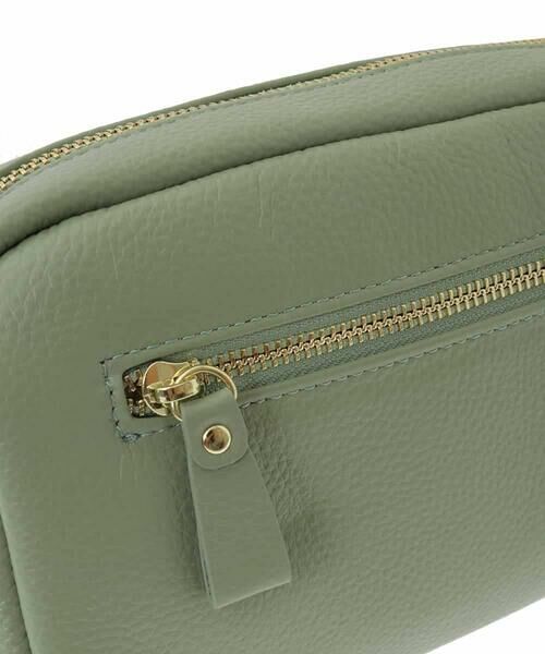 MK MICHEL KLEIN BAG / エムケーミッシェルクランバッグ ショルダーバッグ | カウレザーコンパクトショルダーバッグ | 詳細5