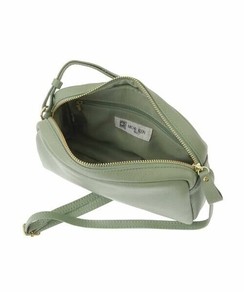 MK MICHEL KLEIN BAG / エムケーミッシェルクランバッグ ショルダーバッグ | カウレザーコンパクトショルダーバッグ | 詳細8