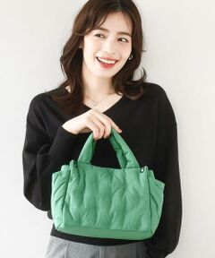 MK MICHEL KLEIN BAG / エムケーミッシェルクランバッグ トートバッグ | [2WAY]スター刺繍パフトートバッグ