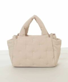 MK MICHEL KLEIN BAG / エムケーミッシェルクランバッグ トートバッグ | [2WAY]スター刺繍パフトートバッグ