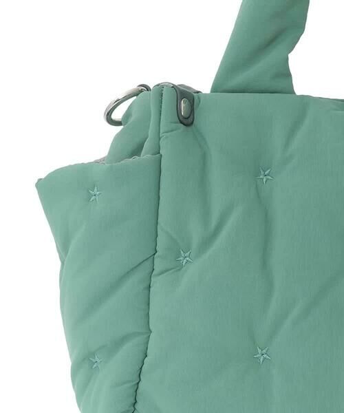 MK MICHEL KLEIN BAG / エムケーミッシェルクランバッグ トートバッグ | [2WAY]スター刺繍パフトートバッグ | 詳細11