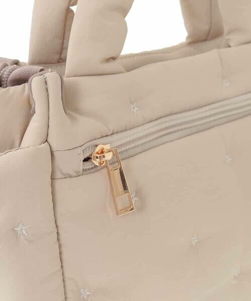 MK MICHEL KLEIN BAG / エムケーミッシェルクランバッグ トートバッグ | [2WAY]スター刺繍パフトートバッグ | 詳細6