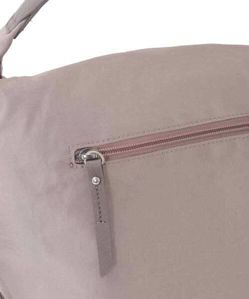 MK MICHEL KLEIN BAG / エムケーミッシェルクランバッグ ショルダーバッグ | [A4収納可]ギャザーポケットナイロンバッグ | 詳細7