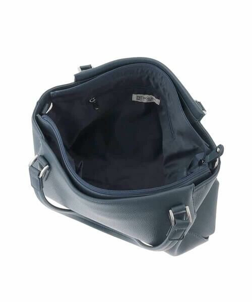 MK MICHEL KLEIN BAG / エムケーミッシェルクランバッグ トートバッグ | [2WAY/A4収納可]合成皮革ポイントデザイントートバッグ | 詳細11