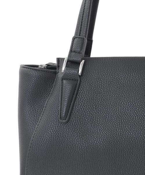 MK MICHEL KLEIN BAG / エムケーミッシェルクランバッグ トートバッグ | [2WAY/A4収納可]合成皮革ポイントデザイントートバッグ | 詳細14