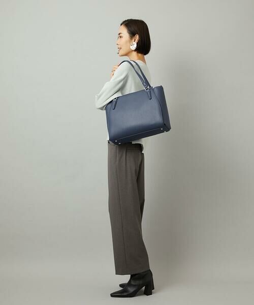 MK MICHEL KLEIN BAG / エムケーミッシェルクランバッグ トートバッグ | [2WAY/A4収納可]合成皮革ポイントデザイントートバッグ | 詳細17