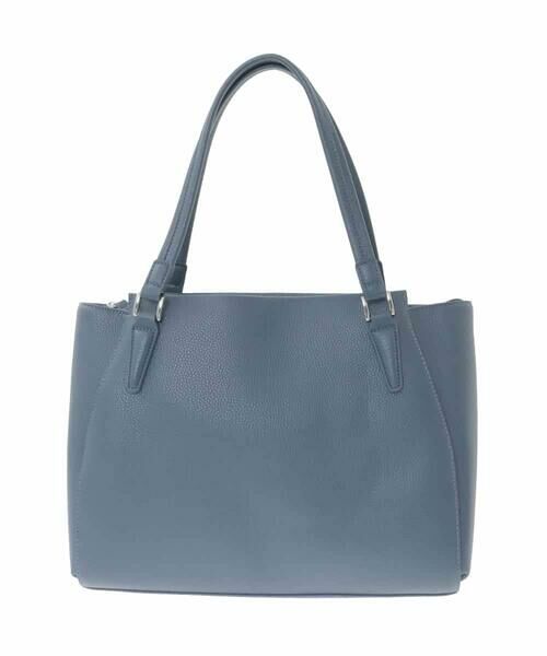 MK MICHEL KLEIN BAG / エムケーミッシェルクランバッグ トートバッグ | [2WAY/A4収納可]合成皮革ポイントデザイントートバッグ | 詳細2