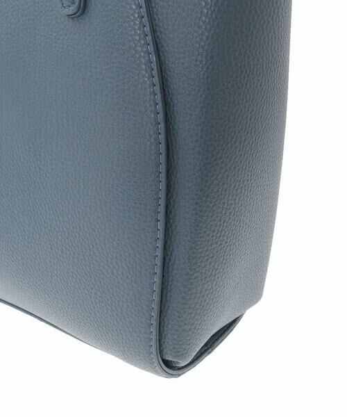 MK MICHEL KLEIN BAG / エムケーミッシェルクランバッグ トートバッグ | [2WAY/A4収納可]合成皮革ポイントデザイントートバッグ | 詳細9