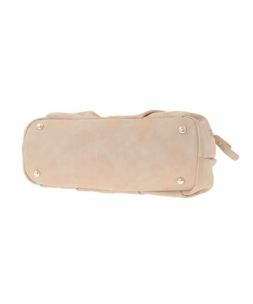 MK MICHEL KLEIN BAG / エムケーミッシェルクランバッグ トートバッグ | [2WAY]シャイニーカラーベルトデザインラウンドトートバッグ | 詳細8