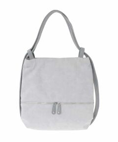 MK MICHEL KLEIN BAG / エムケーミッシェルクランバッグ トートバッグ | [2WAY/A4収納可]デニム風デザイン変形トートバッグ