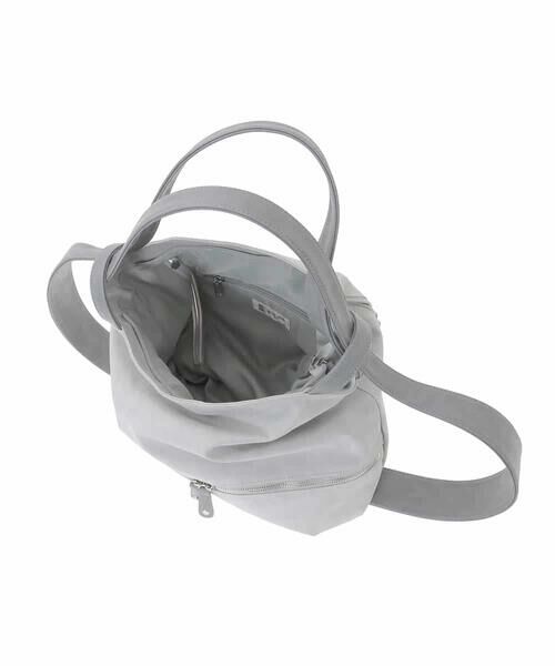 MK MICHEL KLEIN BAG / エムケーミッシェルクランバッグ トートバッグ | [2WAY/A4収納可]デニム風デザイン変形トートバッグ | 詳細14