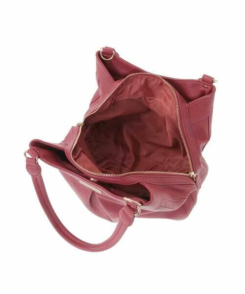 MK MICHEL KLEIN BAG / エムケーミッシェルクランバッグ トートバッグ | [2WAY]合成皮革タックデザインバッグ | 詳細12